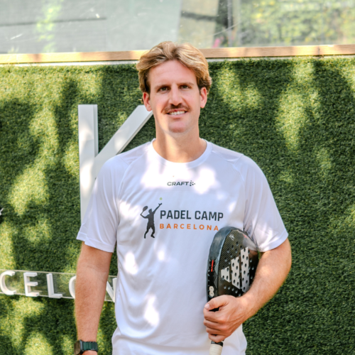 guillermo casal head coach Padel Camp barcelpna